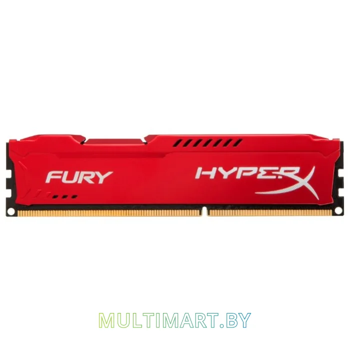 Оперативная память HyperX Fury Red 4GB DDR3 PC3-12800 (HX316C10FR/4)